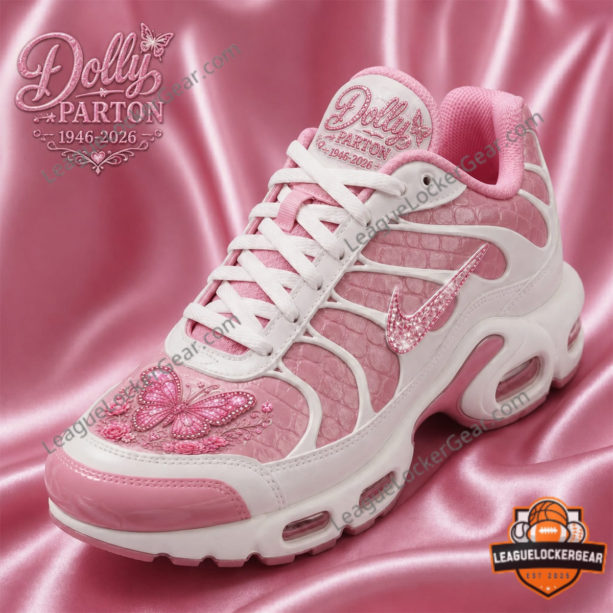 Dolly Parton 80th Anniversary Butterfly Sneaker - League