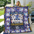 Los Angeles Dodgers World Series 2025 Quilt Blanket | Buy for only at THK BUY