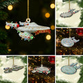 Star Trek Lights Christmas Ornament Full Set (6pcs) | Buy for only at THK BUY