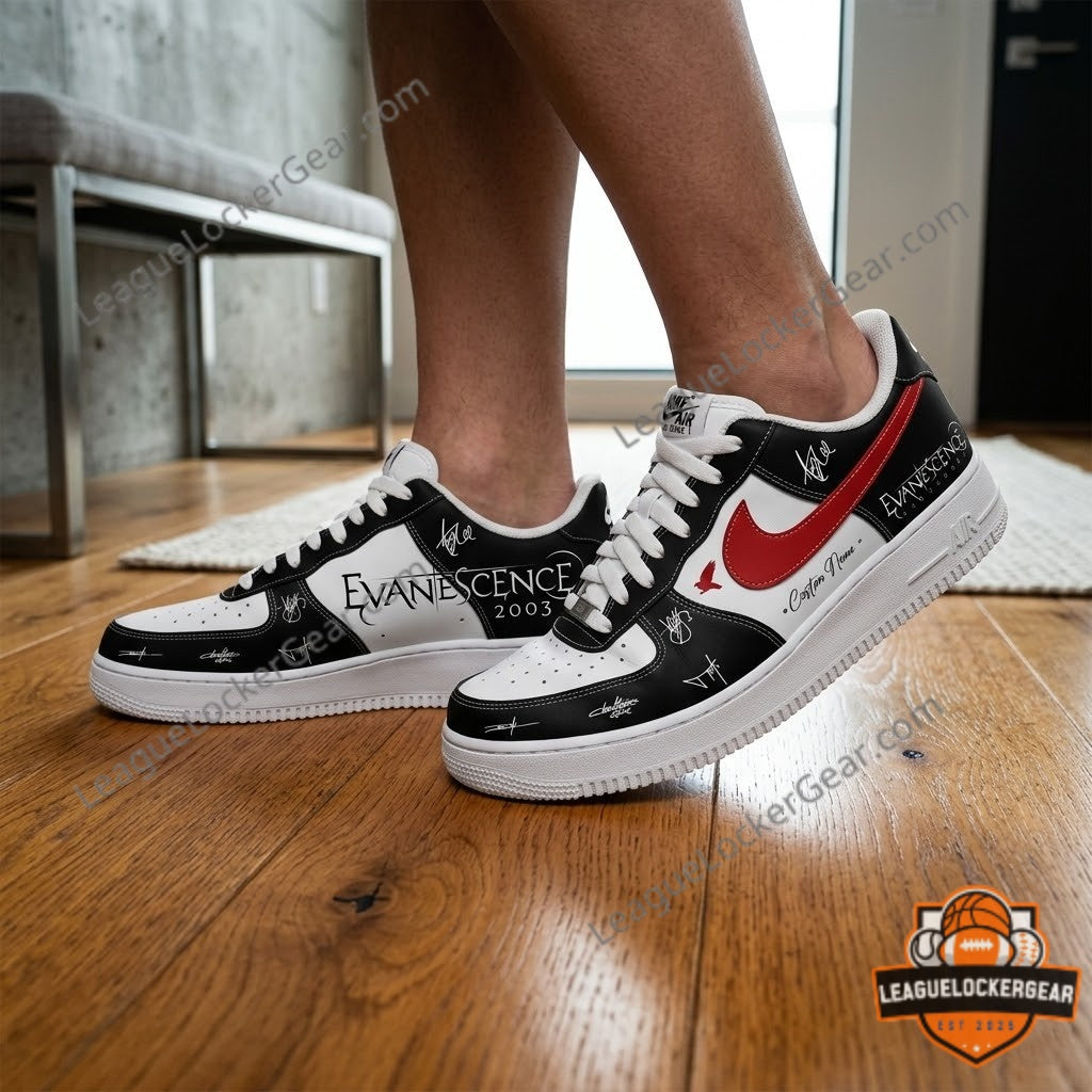 Evanescence x World Tour 2026 Air Force 1 Shoes - LeagueLockerGear
