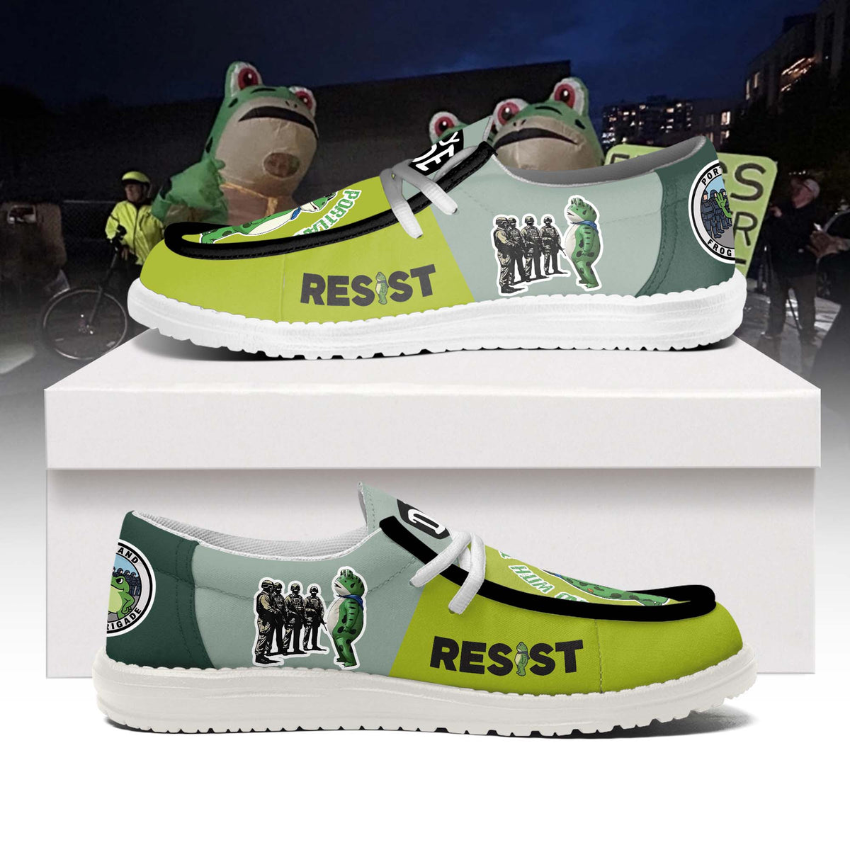Portland Frog Resist Hey Dude Shoes | Buy for only at THK BUY
