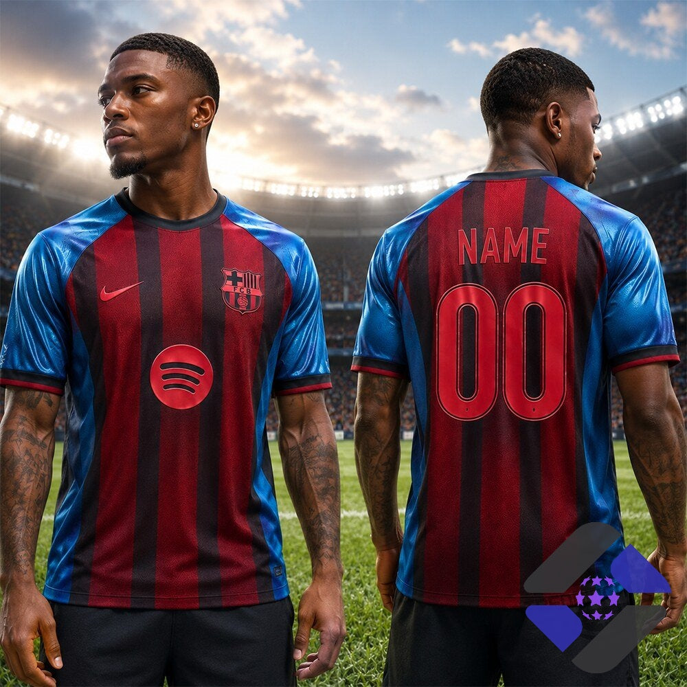 FC Barcelona Spider-Man Brand New Day 2026 Football Jersey | League