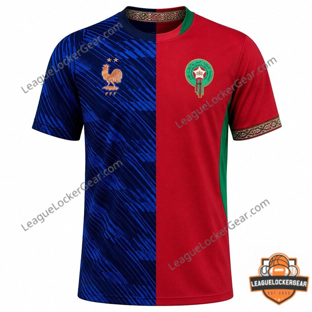 France vs Morocco World Cup 2026 Jersey - LeagueLockerGear