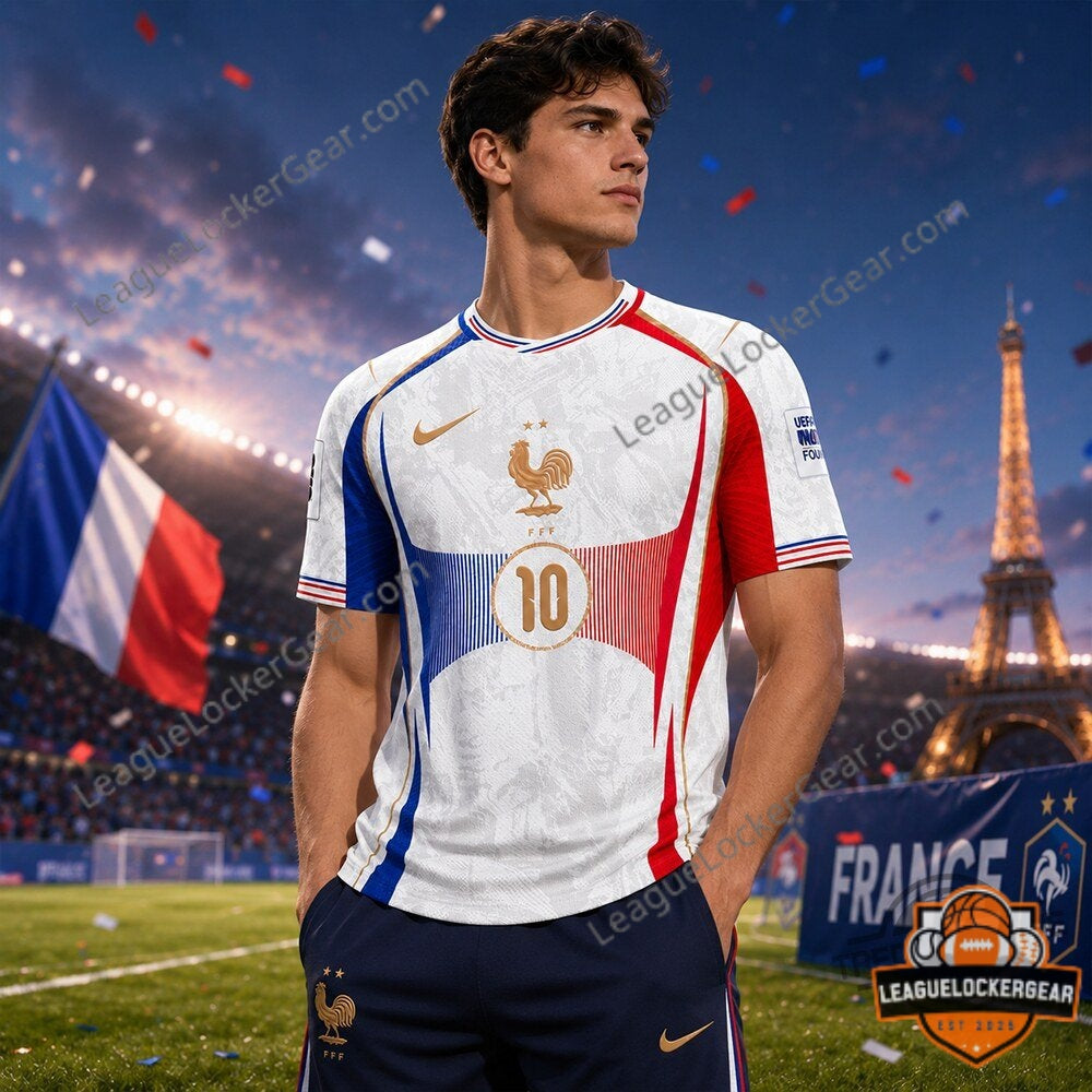 France 2006 World Cup Away Kit Jersey - LeagueLockerGear
