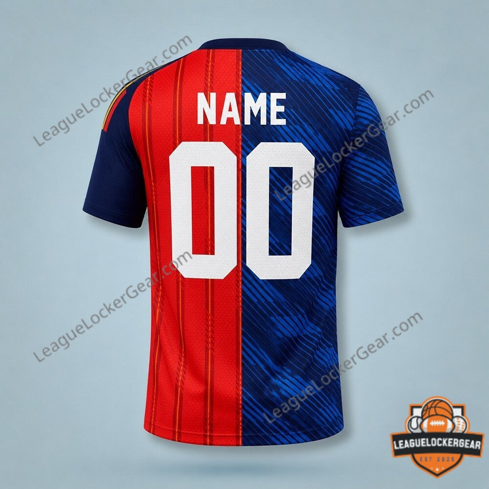 France vs Spain World Cup 2026 Football Jersey - LeagueLockerGear