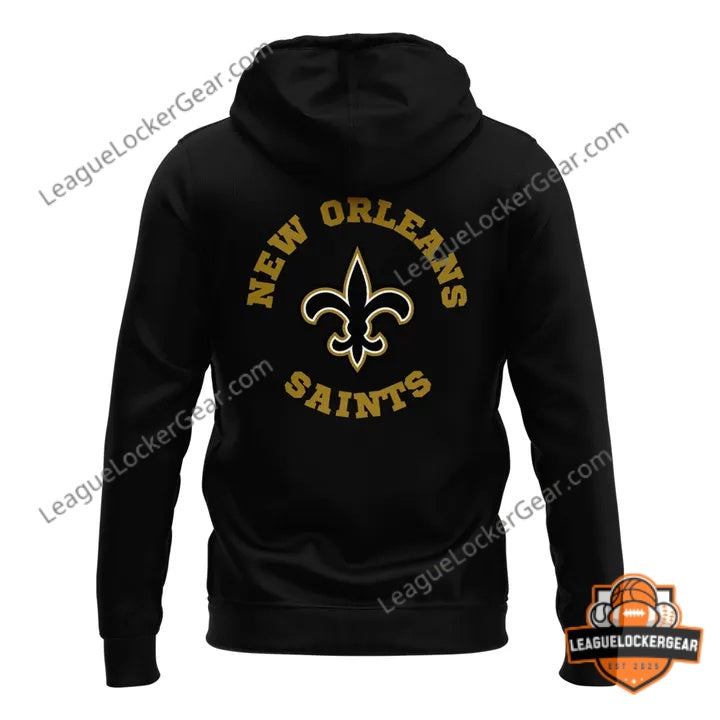 God Iz Love New Orleans Saints Hoodie - LeagueLockerGear