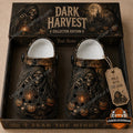 Grim Reaper Dark Harvest Halloween Crocs Clogs
