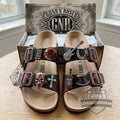 Guns N' Roses Custom Ornaments Slide Sandals - LeagueLockerGear