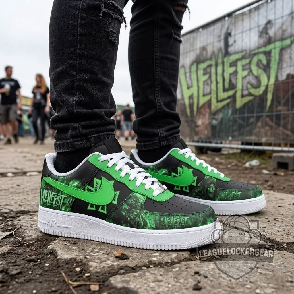 Hellfest Tour 2026 AF1 Sneakers - LeagueLockerGear