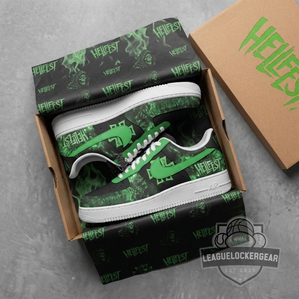 Hellfest Tour 2026 AF1 Sneakers - LeagueLockerGear