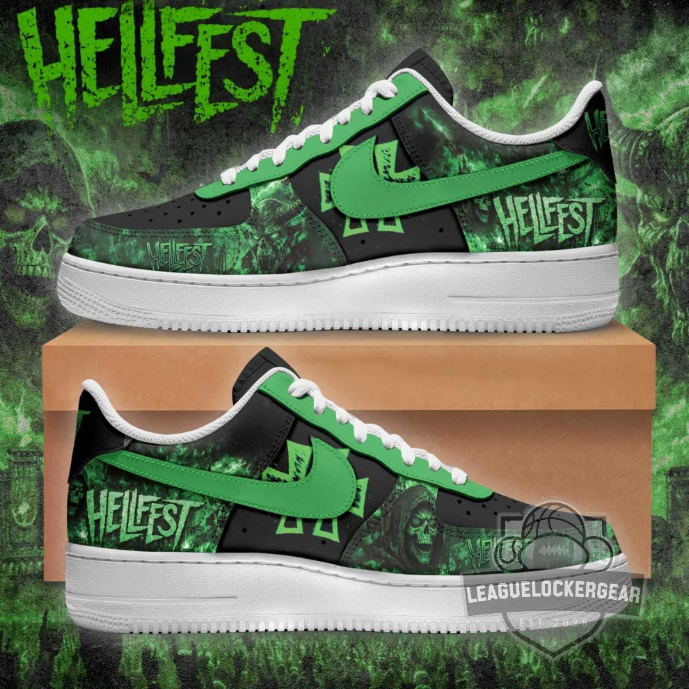 Hellfest Tour 2026 AF1 Sneakers - LeagueLockerGear