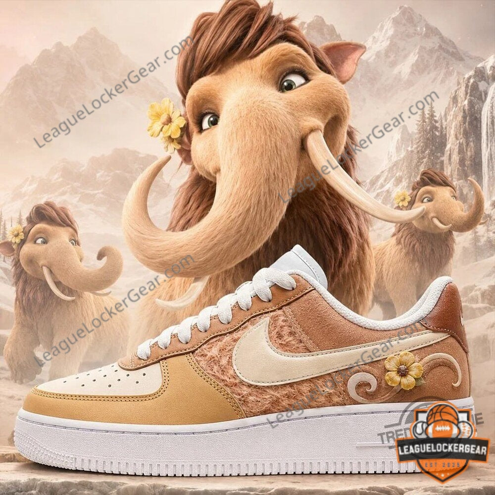 Ice Age Scrat Character Custom Air Force 1 Sneaker - LeagueLockerGear