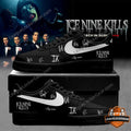 Ice Nine Kills March In Silence Tour Signed Sneakers - LeagueLockerGear