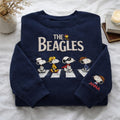 Personalized The Snoopy Beagles Embroidered Sweatshirt | Buy for only at THK BUY