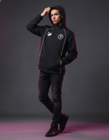 Men's Full-Zip Inter Miami CF Anthem Jacket - Black/Pink MLS Fan Gear - LeagueLockerGear