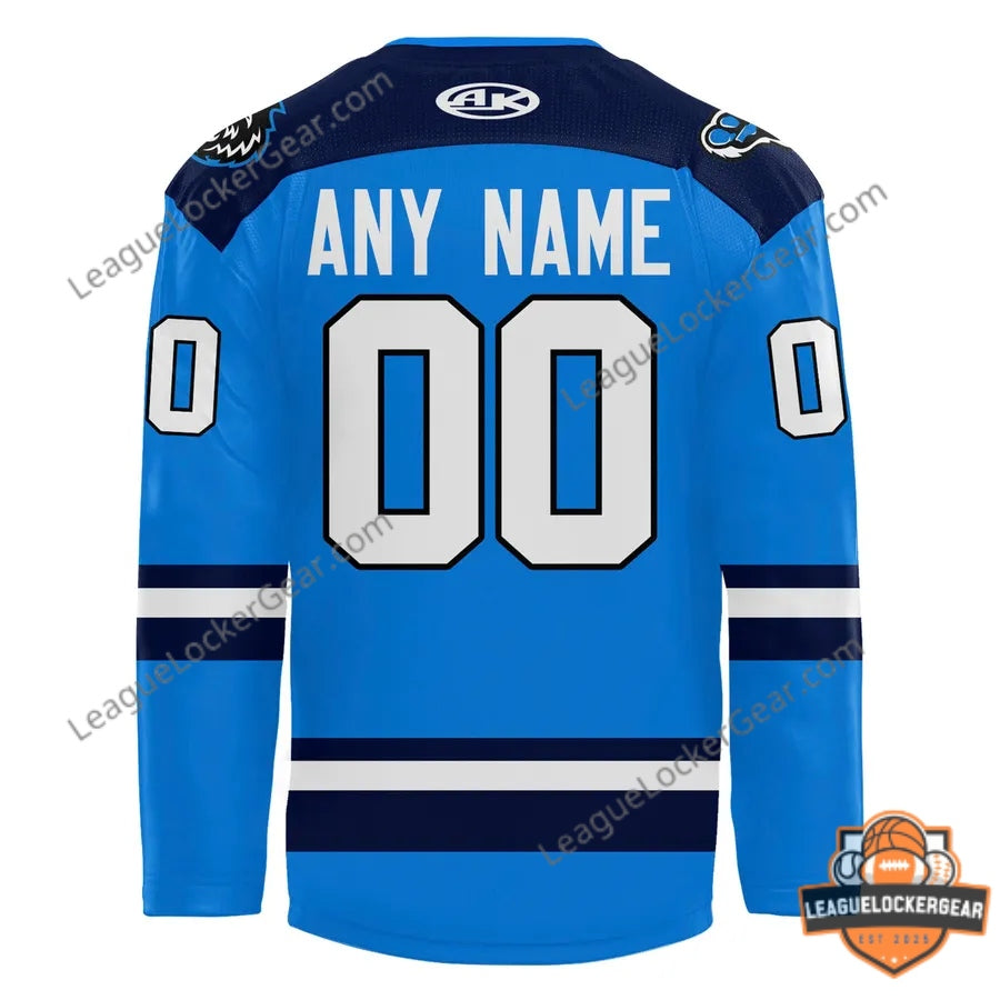 Jacksonville Icemen 10th Anniversary Junior Icemen Hockey Jersey - LeagueLockerGear