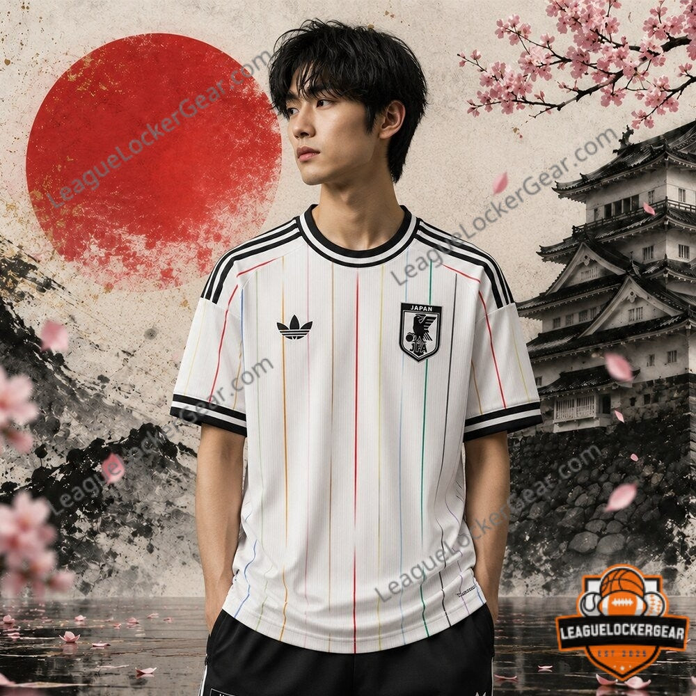 Urban Japan National Football Team Football Jersey - LeagueLockerGear