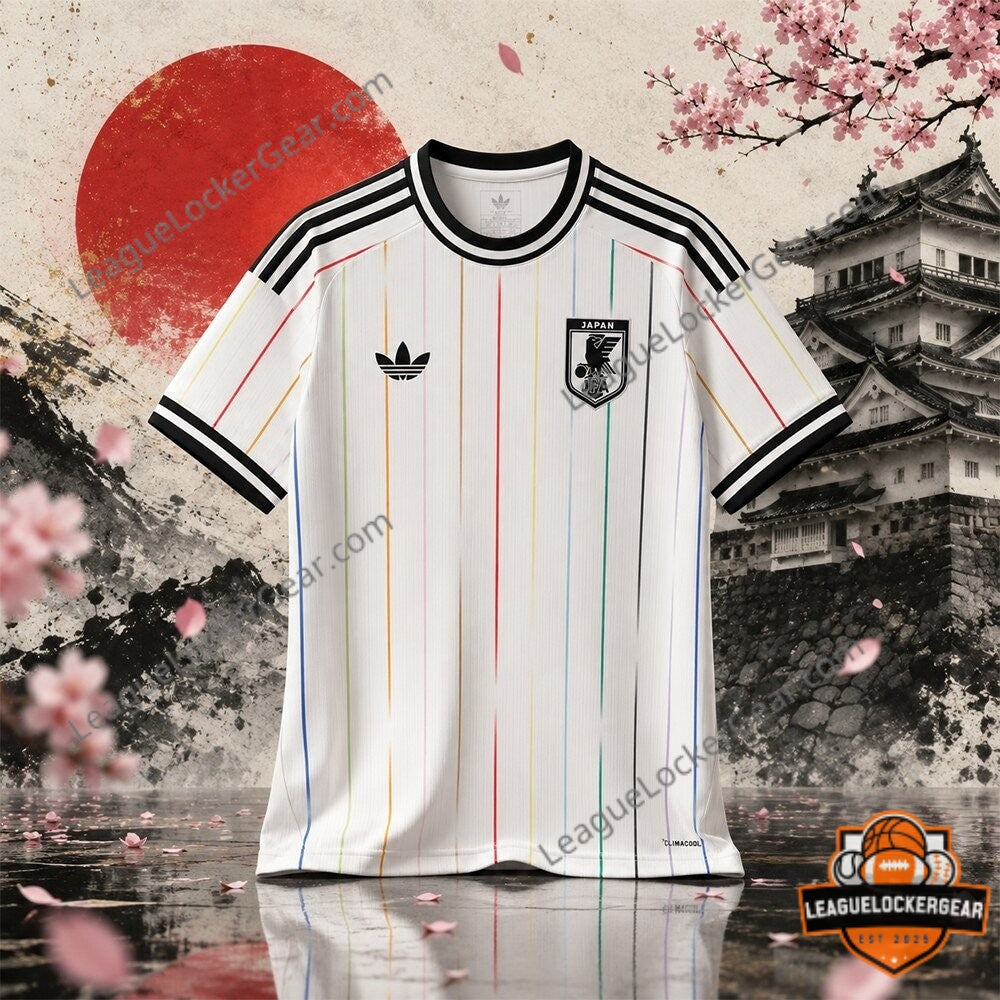 Urban Japan National Football Team Football Jersey - LeagueLockerGear