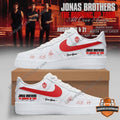 Jonas Brothers The Burning Up Tour All Over Again Custom Sneaker - LeagueLockerGear