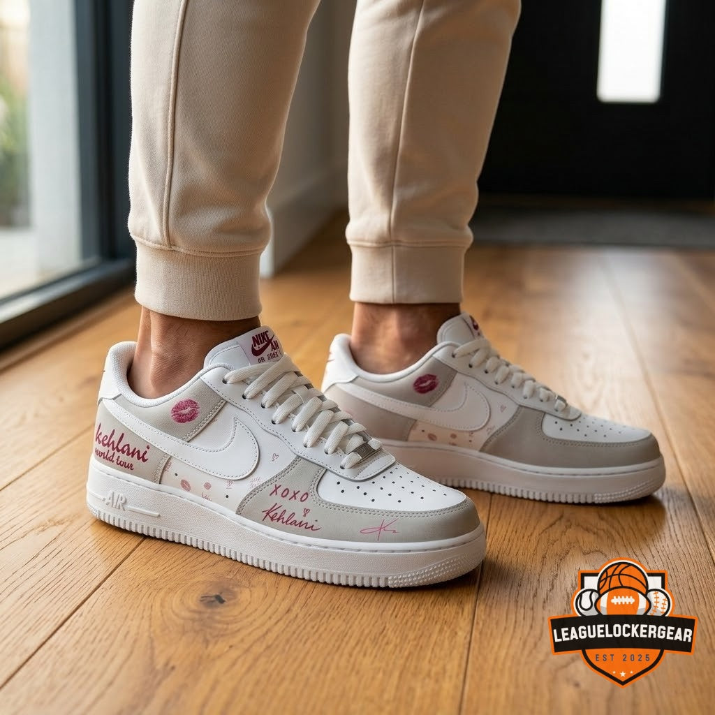 Kehlani World Tour 2026 Custom Nike Air Force 1 Sneakers - LeagueLockerGear