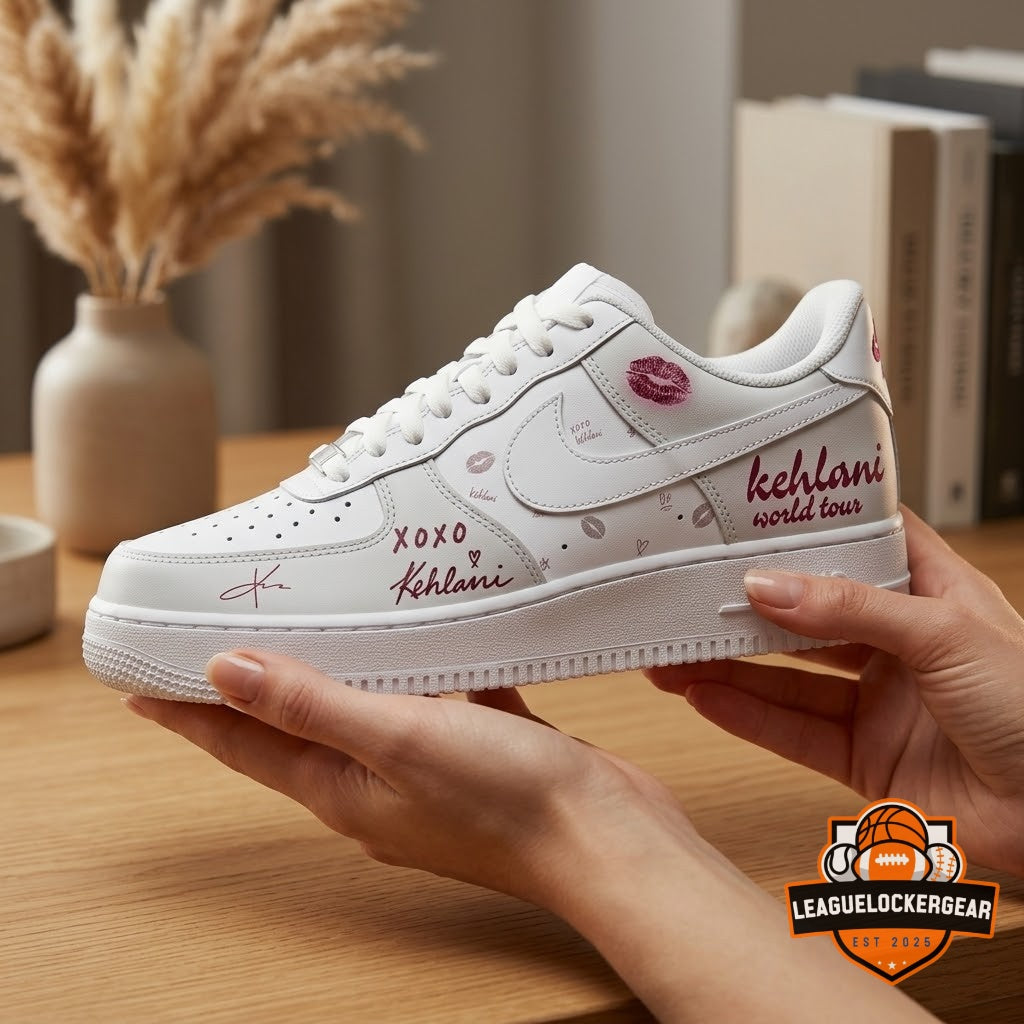 Kehlani World Tour 2026 Custom Nike Air Force 1 Sneakers - LeagueLockerGear