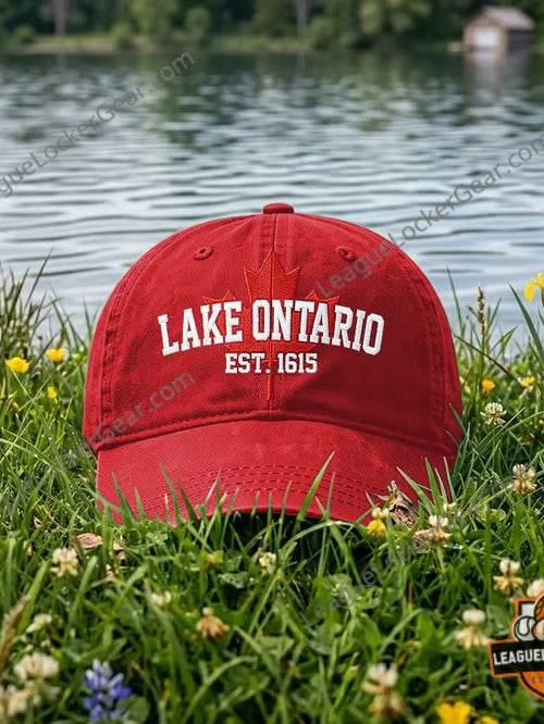Lake Ontario Est. 1615 Canadian Lake Baseball Cap