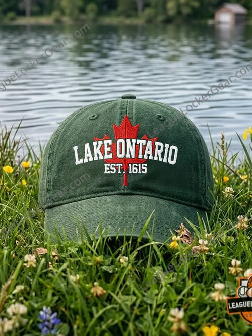 Lake Ontario Est. 1615 Canadian Lake Baseball Cap