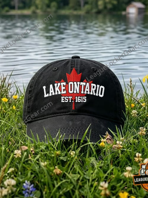 Lake Ontario Est. 1615 Canadian Lake Baseball Cap