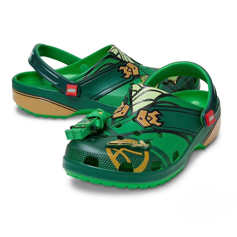 LEGO x Ninjago Lloyd 15th Anniversary Clogs Crocs With Charms - LeagueLockerGear