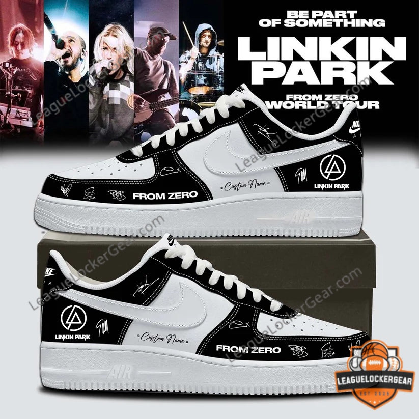 Linkin Park From Zero World Tour Air Force 1 Sneakers - LeagueLockerGear