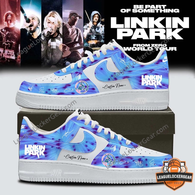 Linkin Park From Zero World Tour Air Force 1 Sneakers - LeagueLockerGear
