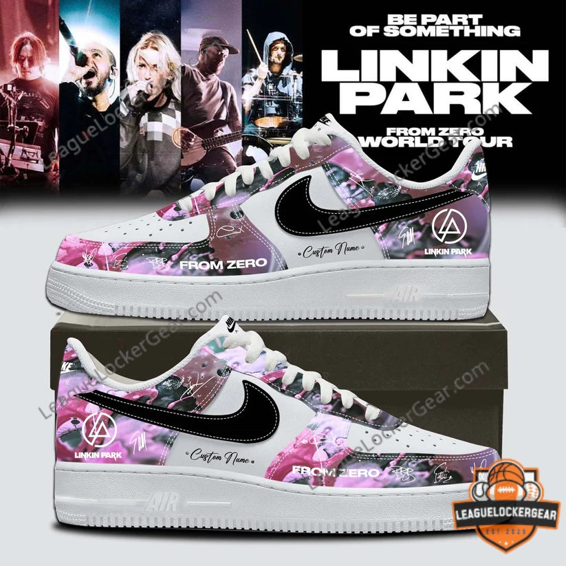 Linkin Park From Zero World Tour Air Force 1 Sneakers - LeagueLockerGear
