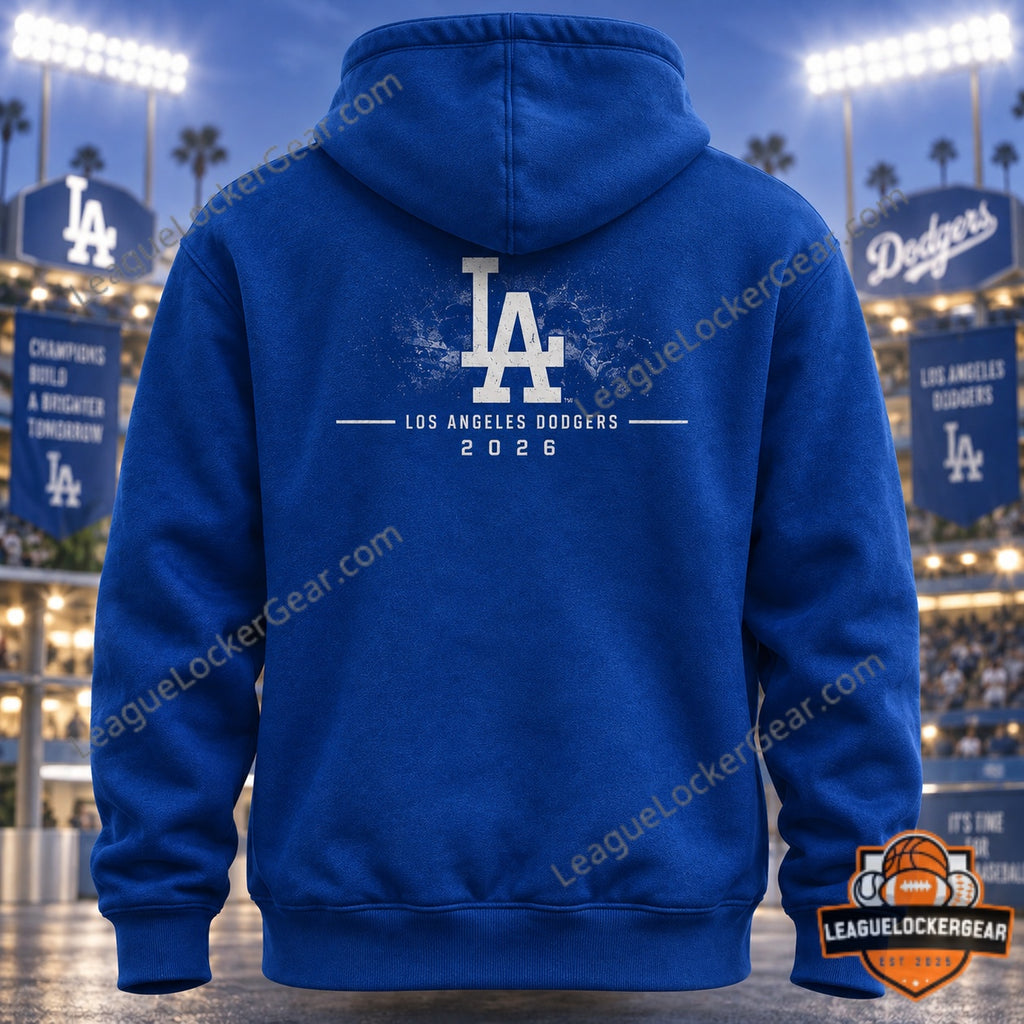 Los Angeles Dodgers 2026 NL West Division Champions Hoodie