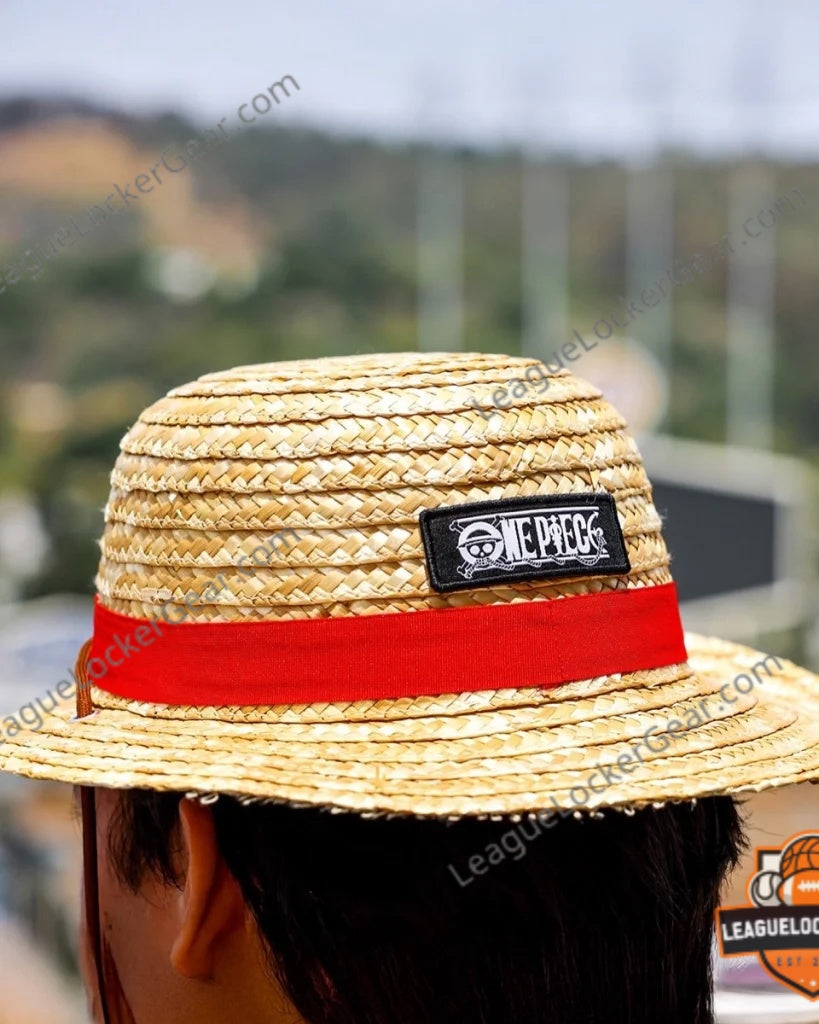 Los Angeles Dodgers LA x One Piece Logo Straw Hat - LeagueLockerGear