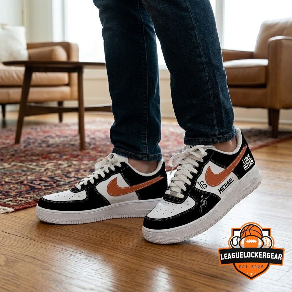 Luke Bryan Word on the Street Tour 2026 Custom Sneakers - LeagueLockerGear