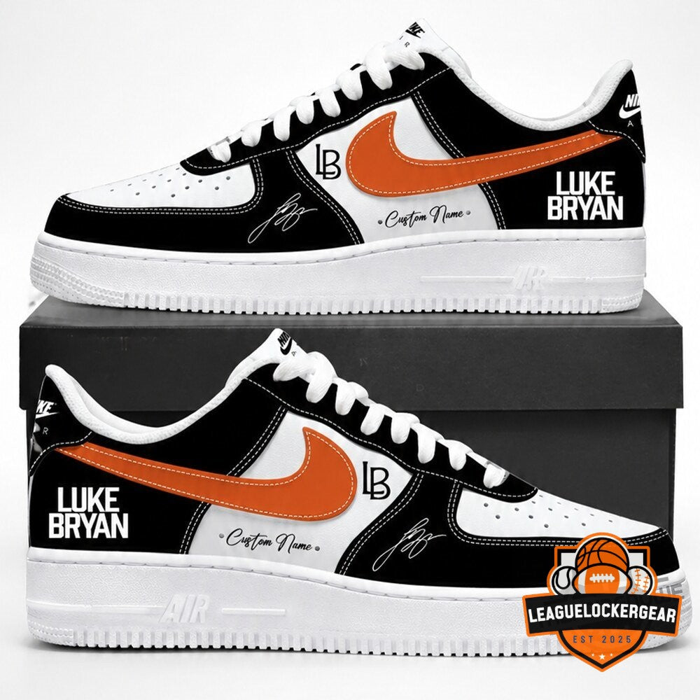 Luke Bryan Word on the Street Tour 2026 Custom Sneakers - LeagueLockerGear