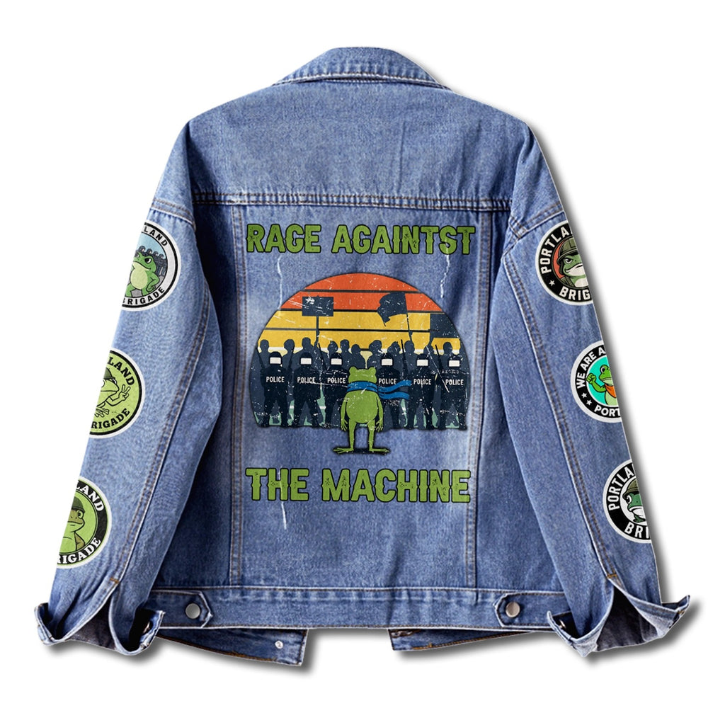 Portland Frog Resist Denim Jacket | Buy for only at THK BUY