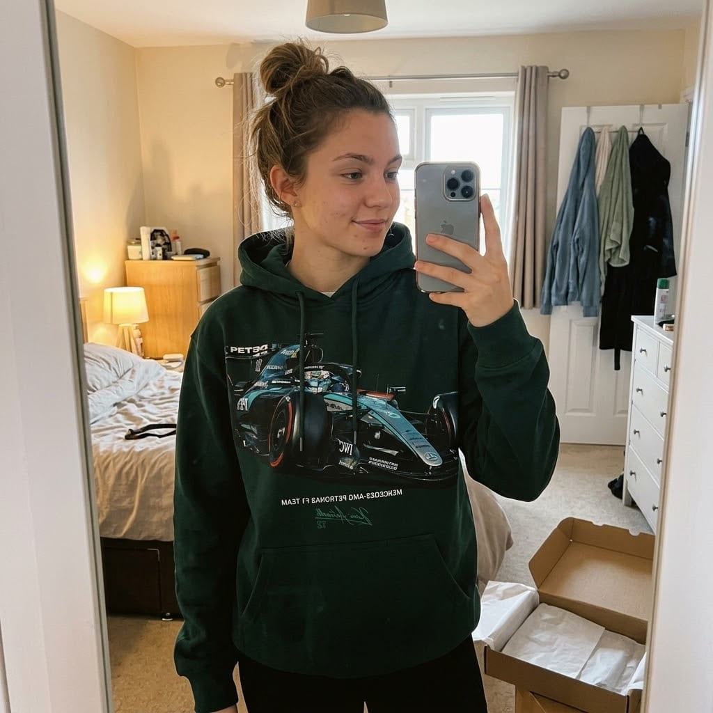 Mercedes-AMG Petronas F1 Team Kimi Antonelli Hoodie - LeagueLockerGear