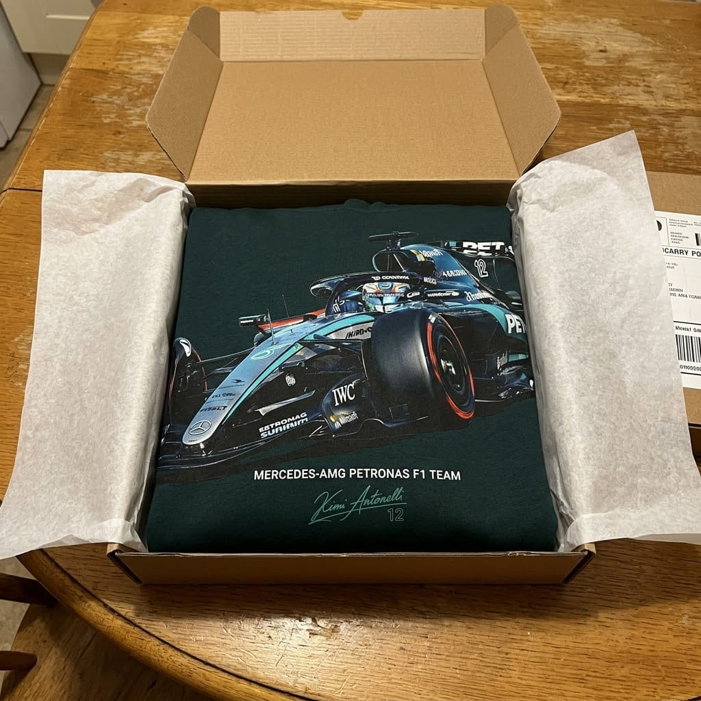 Mercedes-AMG Petronas F1 Team Kimi Antonelli Hoodie - LeagueLockerGear