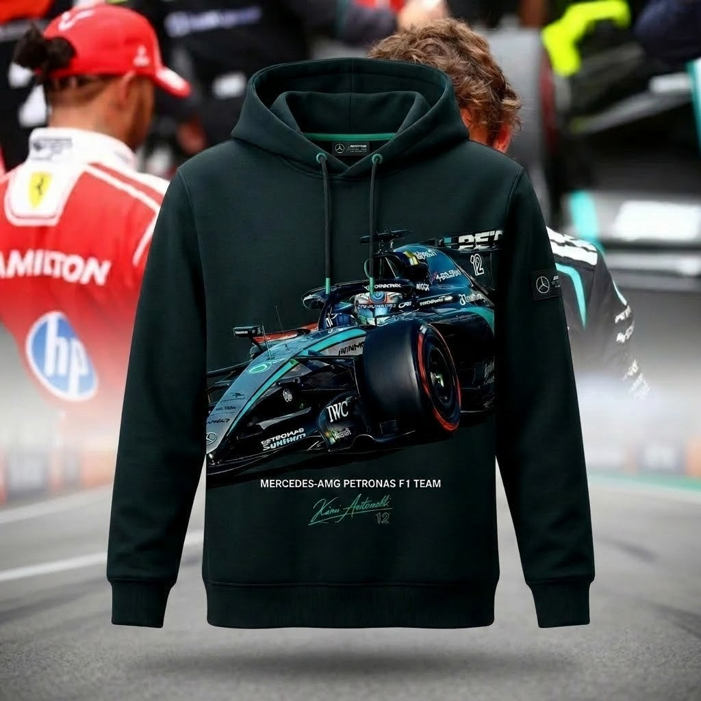 Mercedes-AMG Petronas F1 Team Kimi Antonelli Hoodie - LeagueLockerGear