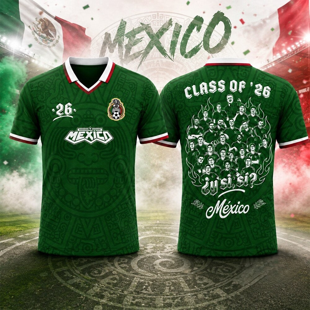 Mexico World Cup 2026 Y Si Si Commemorative Jersey - LeagueLockerGear