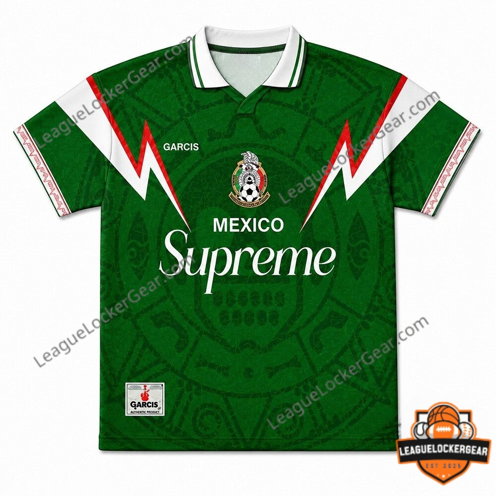 Mexico FIFA World Cup 2026 Supreme Soccer Jersey - LeagueLockerGear