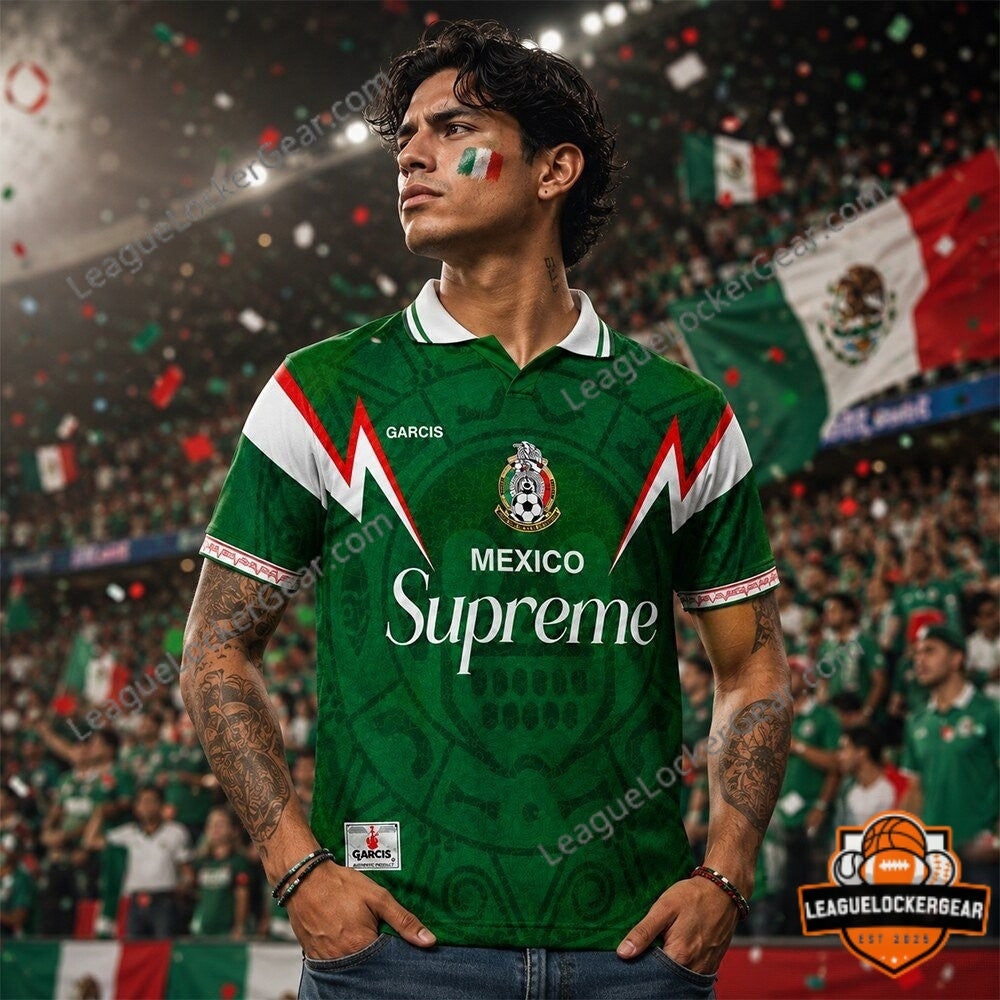 Mexico FIFA World Cup 2026 Supreme Soccer Jersey - LeagueLockerGear