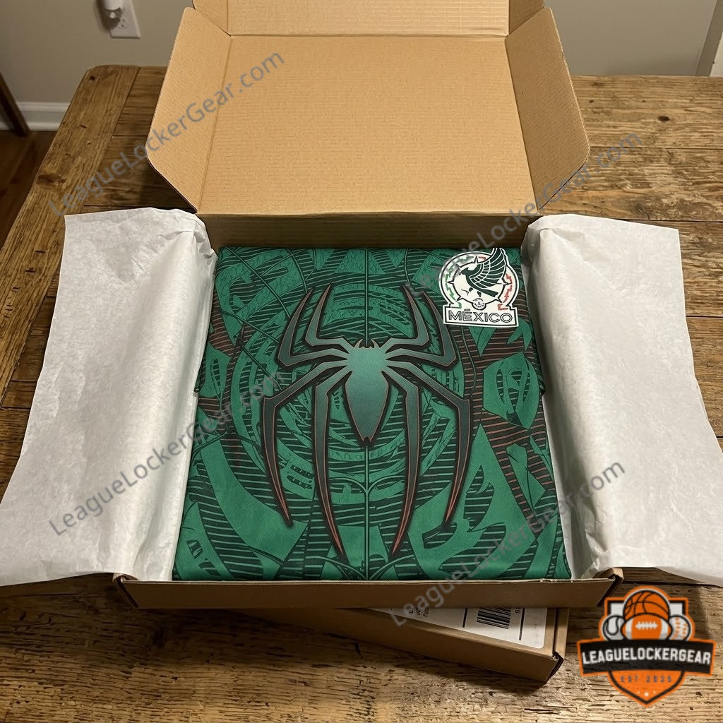 Mexico World Cup 2026 x Spider Man Brand New Day Jersey - LeagueLockerGear