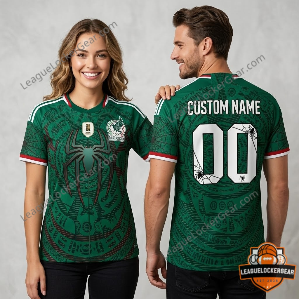 Mexico World Cup 2026 x Spider Man Brand New Day Jersey - LeagueLockerGear