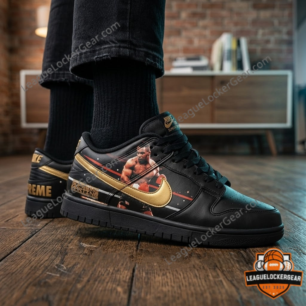 Mike Tyson Supreme Martial Artist Dunk Low Sneaker - LeagueLockerGear
