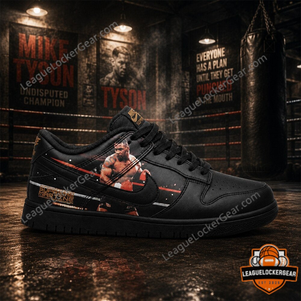 Mike Tyson Supreme Martial Artist Dunk Low Sneaker - LeagueLockerGear