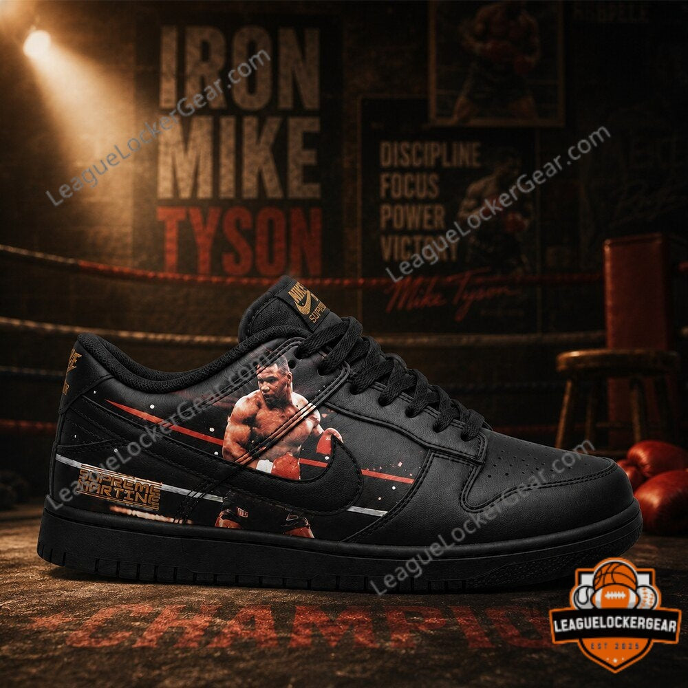 Mike Tyson Supreme Martial Artist Dunk Low Sneaker - LeagueLockerGear