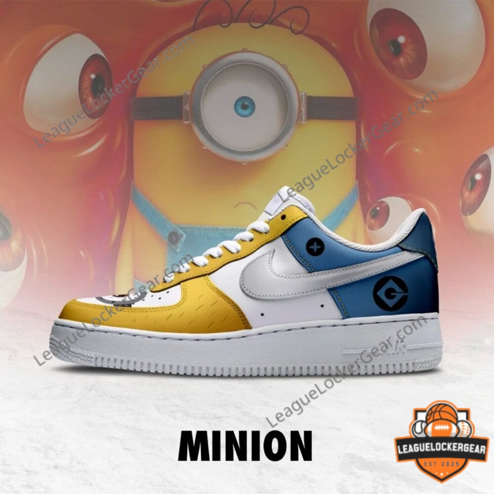 Custom Minions Gru And Goomi Air Force 1 Sneakers Shoes 2026 - LeagueLockerGear