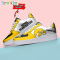 Ncaa Iowa Hawkeyes Sporty Air Force 1 Shoes Sneaker